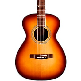 Blemished Guild M-260E Deluxe Westerly Collection Concert Acoustic-Electric Guitar Level 2 Edge Burst 197881165253