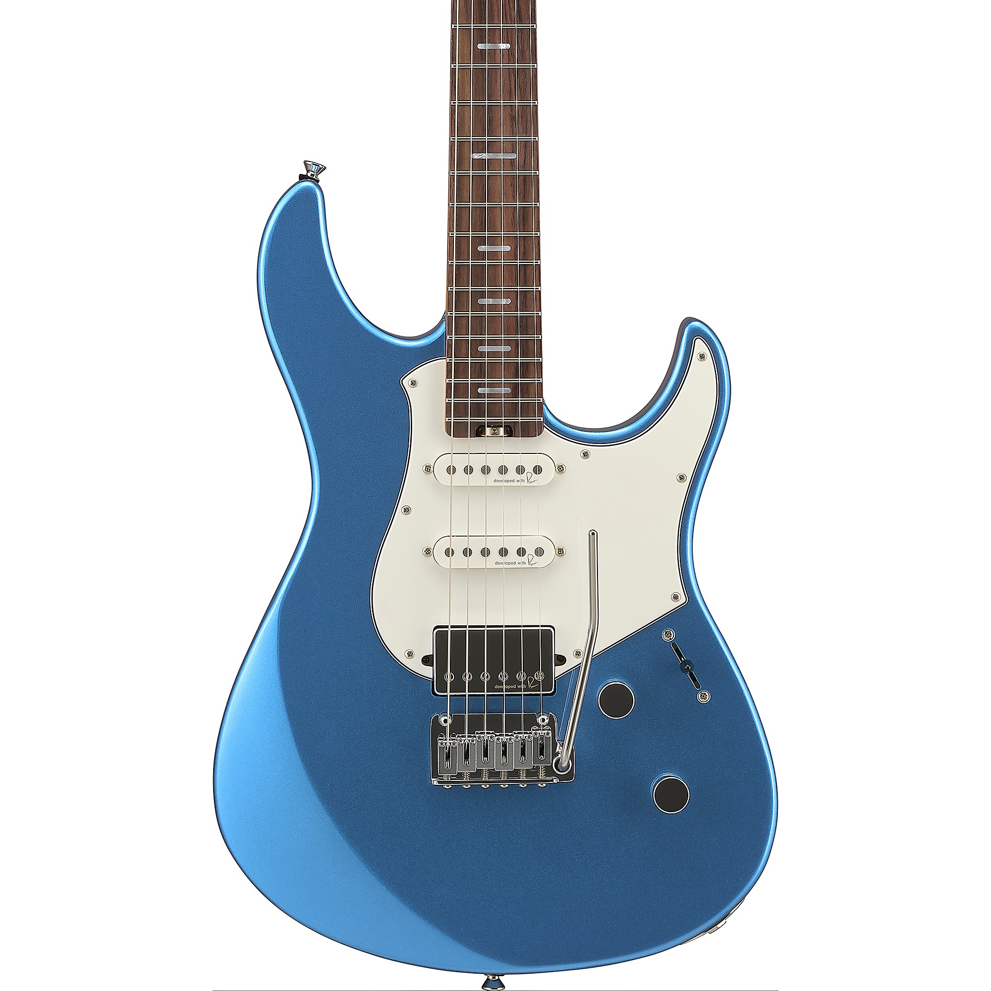 Yamaha Pacifica Professional HSS Rosewood Fingerboard Electric Guitar  Sparkle Blue