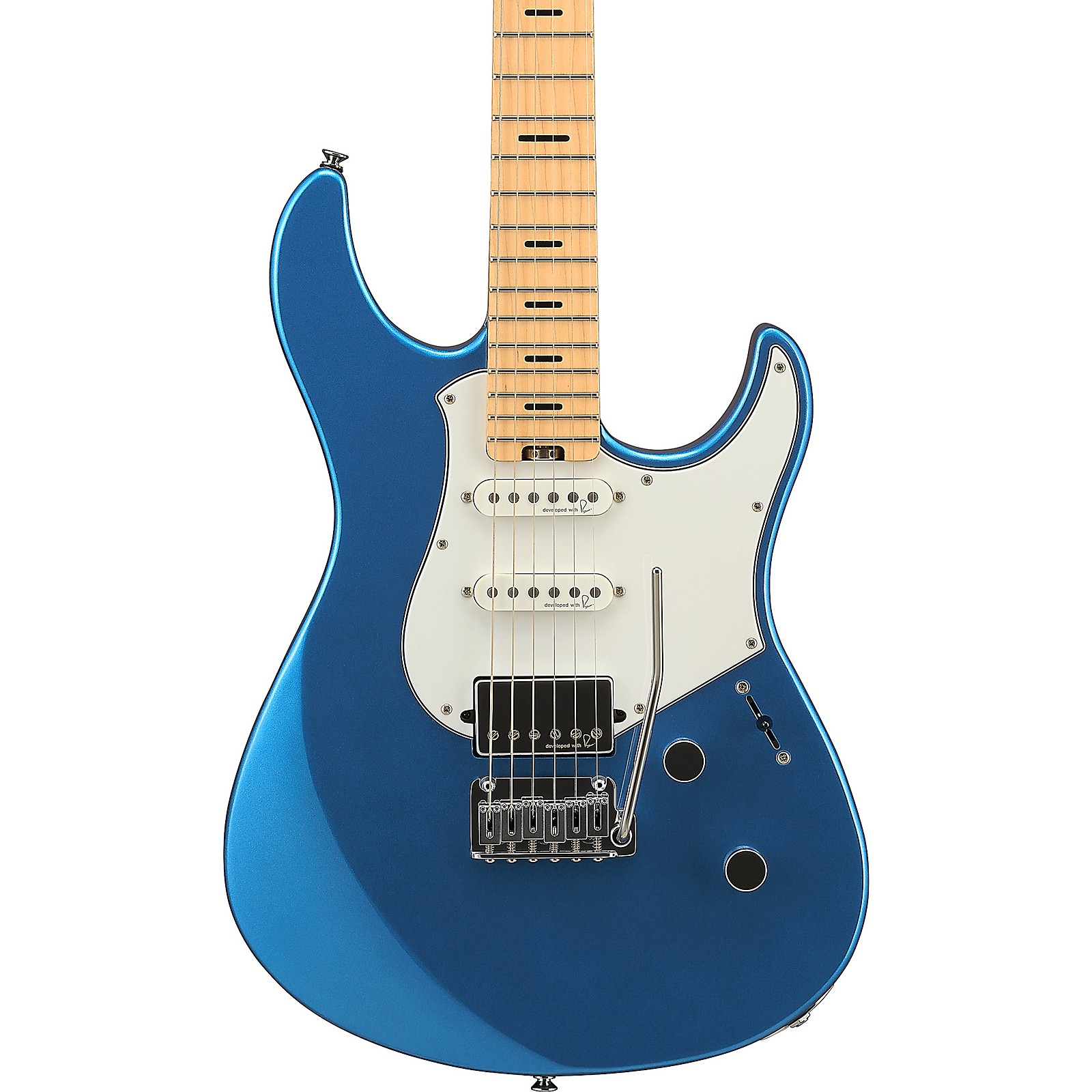 Yamaha Pacifica Standard Plus PACS+12M HSS Maple Fingerboard Electric  Guitar Sparkle Blue