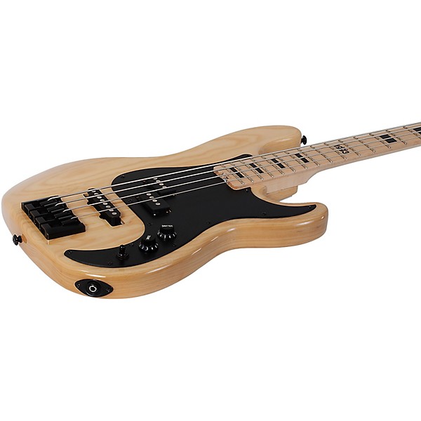 Schecter Guitar Research Justin Beck V Ani 4-string electric bass Gloss Natural