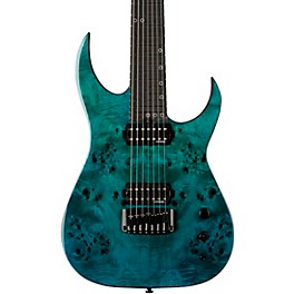 Schecter Guitar Research KM-7 MK-III Artist With Lungren Pickups Electric Guitar Lagoon Fade