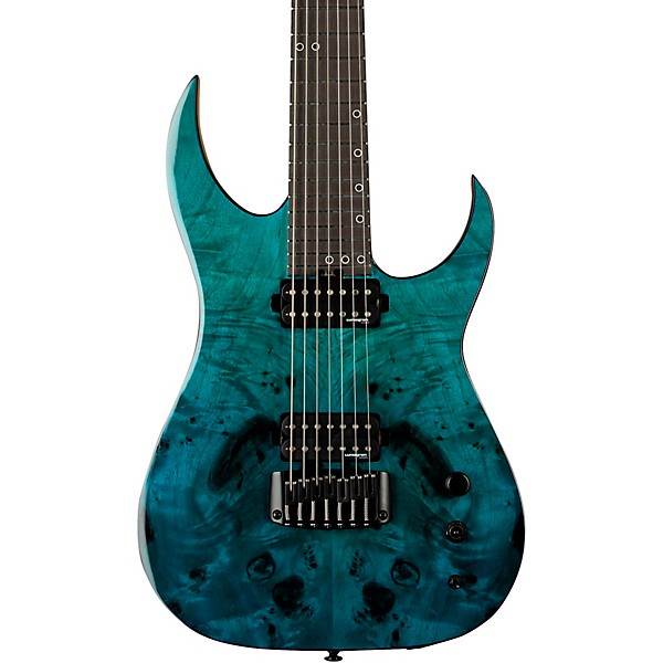 Schecter Guitar Research KM-7 MK-III Artist With Lungren Pickups Electric Guitar Lagoon Fade