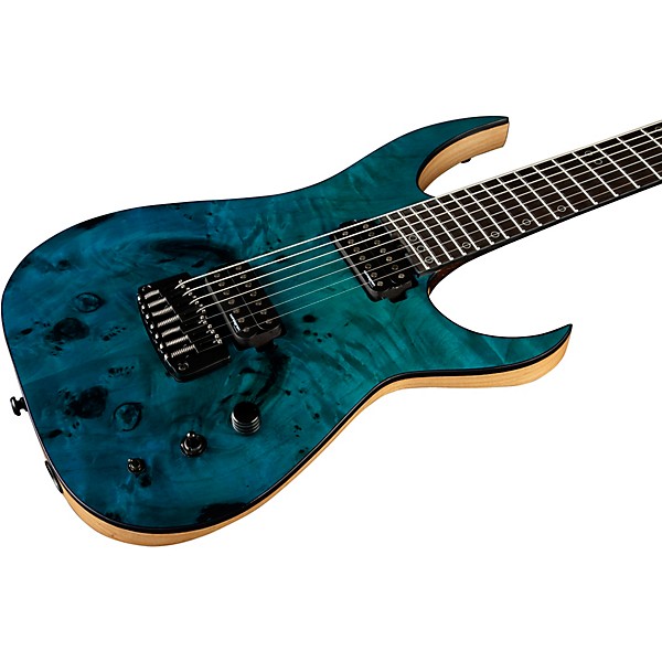 Schecter Guitar Research KM-7 MK-III Artist With Lungren Pickups Electric Guitar Lagoon Fade