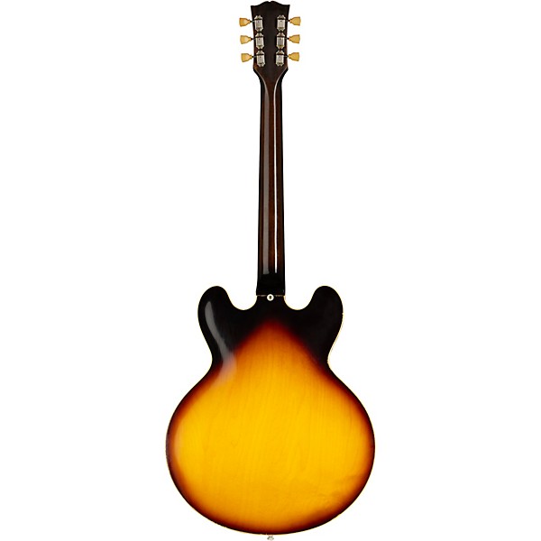 Gibson Custom Murphy Lab 1958 ES-335 Heavy Aged Semi-Hollow Electric Guitar Faded Tobacco Burst