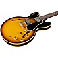 Gibson Custom Murphy Lab 1958 ES-335 Heavy Aged Semi-Hollow Electric Guitar Faded Tobacco Burst