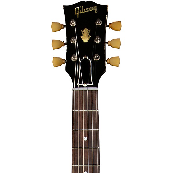 Gibson Custom Murphy Lab 1958 ES-335 Heavy Aged Semi-Hollow Electric Guitar Faded Tobacco Burst