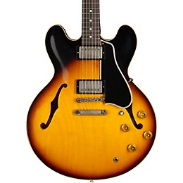 Gibson Custom Murphy Lab 1958 ES-335 Heavy Aged Semi-Hollow Electric Guitar Faded Tobacco Burst