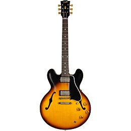 Gibson Custom Murphy Lab 1958 ES-335 Heavy Aged Semi-Hollow Electric Guitar Faded Tobacco Burst