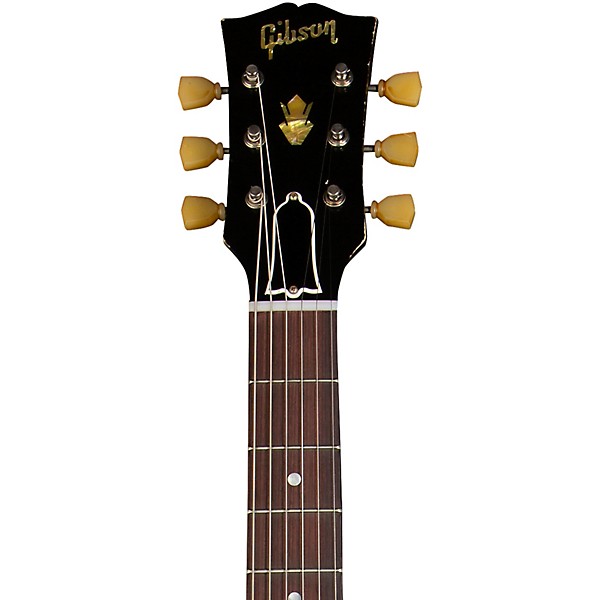 Gibson Custom Murphy Lab 1958 ES-335 Heavy Aged Semi-Hollow Electric Guitar Faded Tobacco Burst