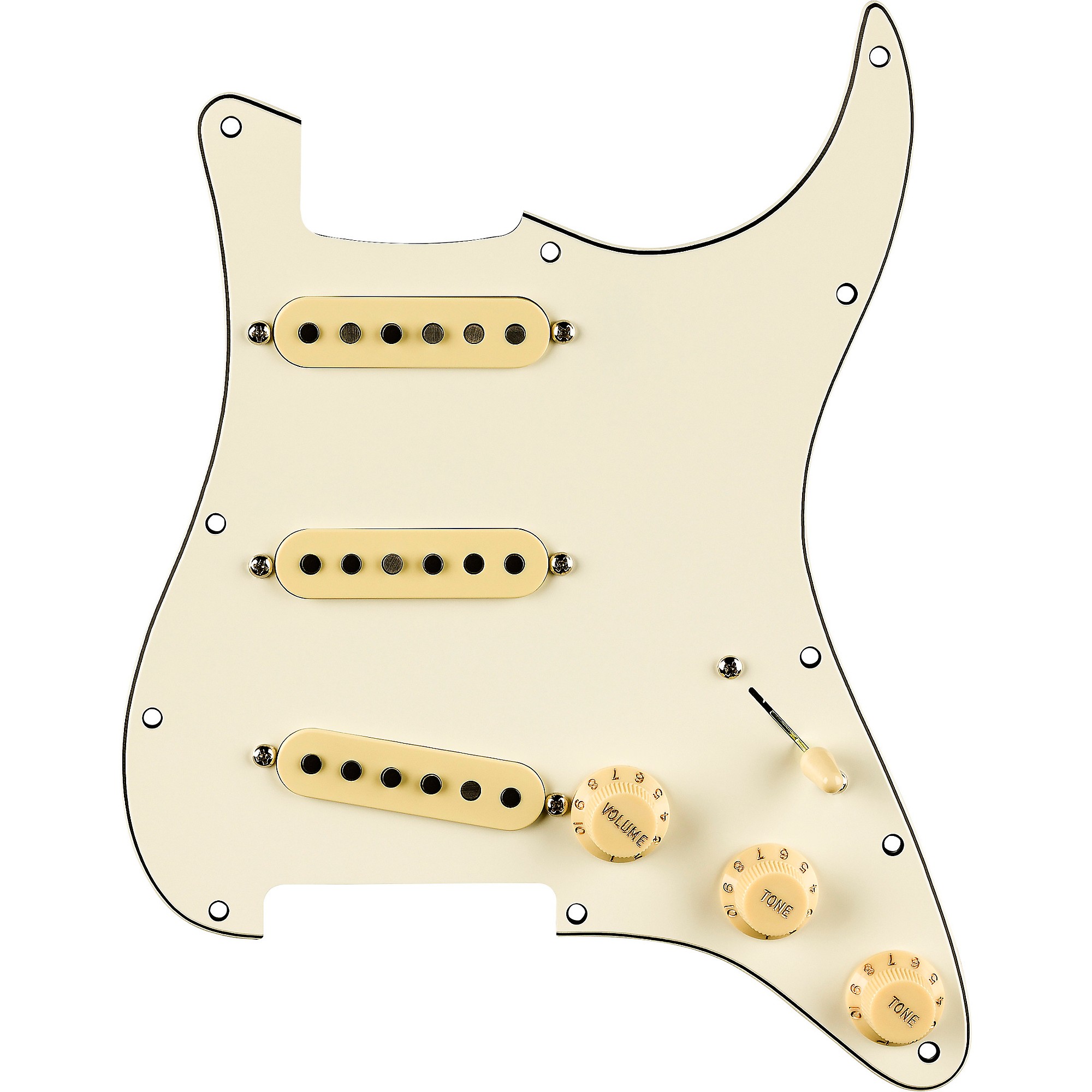 Fender Pure Vintage '59 Prewired Strat Pickguard Aged White