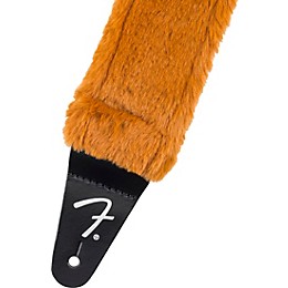 Fender Poodle Plush Guitar Strap Rust