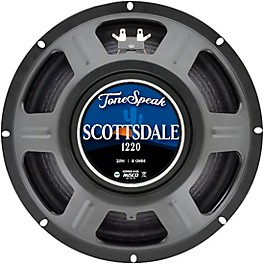 ToneSpeak Scottsdale 1220 12" 20W Alnico Guitar Speaker 8 Ohm