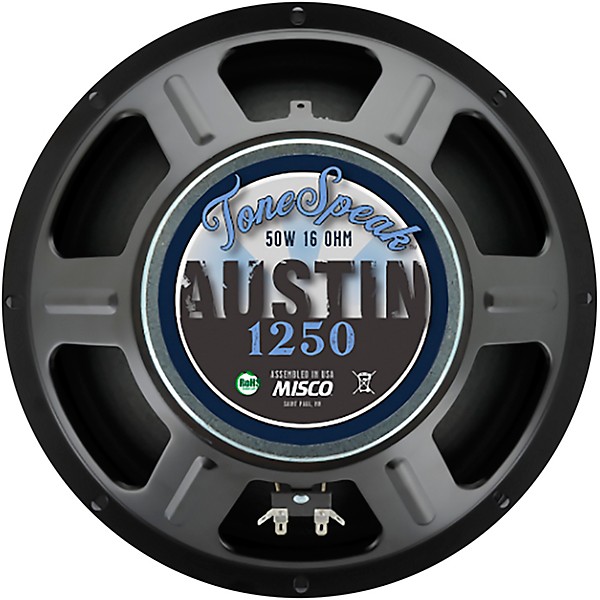 ToneSpeak Austin 1250 12" 50W Guitar Speaker 16 Ohm
