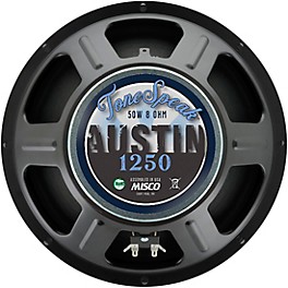 ToneSpeak Austin 1250 12" 50W Guitar Speaker 8 Ohm ToneSpeak Austin 1250 12" 50W Guitar Speaker 8 Ohm