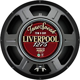 ToneSpeak Liverpool 1275 12" 75W Guitar Speaker 8 Ohm