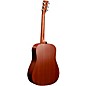 Martin DX2E X Series Mahogany Dreadnought Acoustic-Electric Guitar Natural