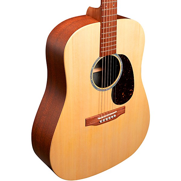 Martin DX2E X Series Mahogany Dreadnought Acoustic-Electric Guitar Natural