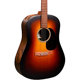 Martin DX2E X Series Ziricote Dreadnought Acoustic-Electric Guitar Burst