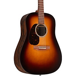 Martin DX2E X Series Ziricote Left-Handed Dreadnought Acoustic-Electric Guitar Burst