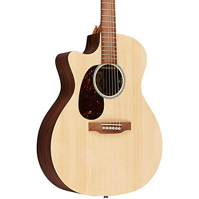 Martin Gpcx2e X Series Cocobolo Left-Handed Grand Performance Acoustic-Electric Guitar Natural for sale