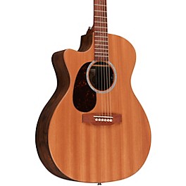 Martin GPCX2E X Series Ziricote Left-Handed Grand Performance Acoustic-Electric Guitar Natural