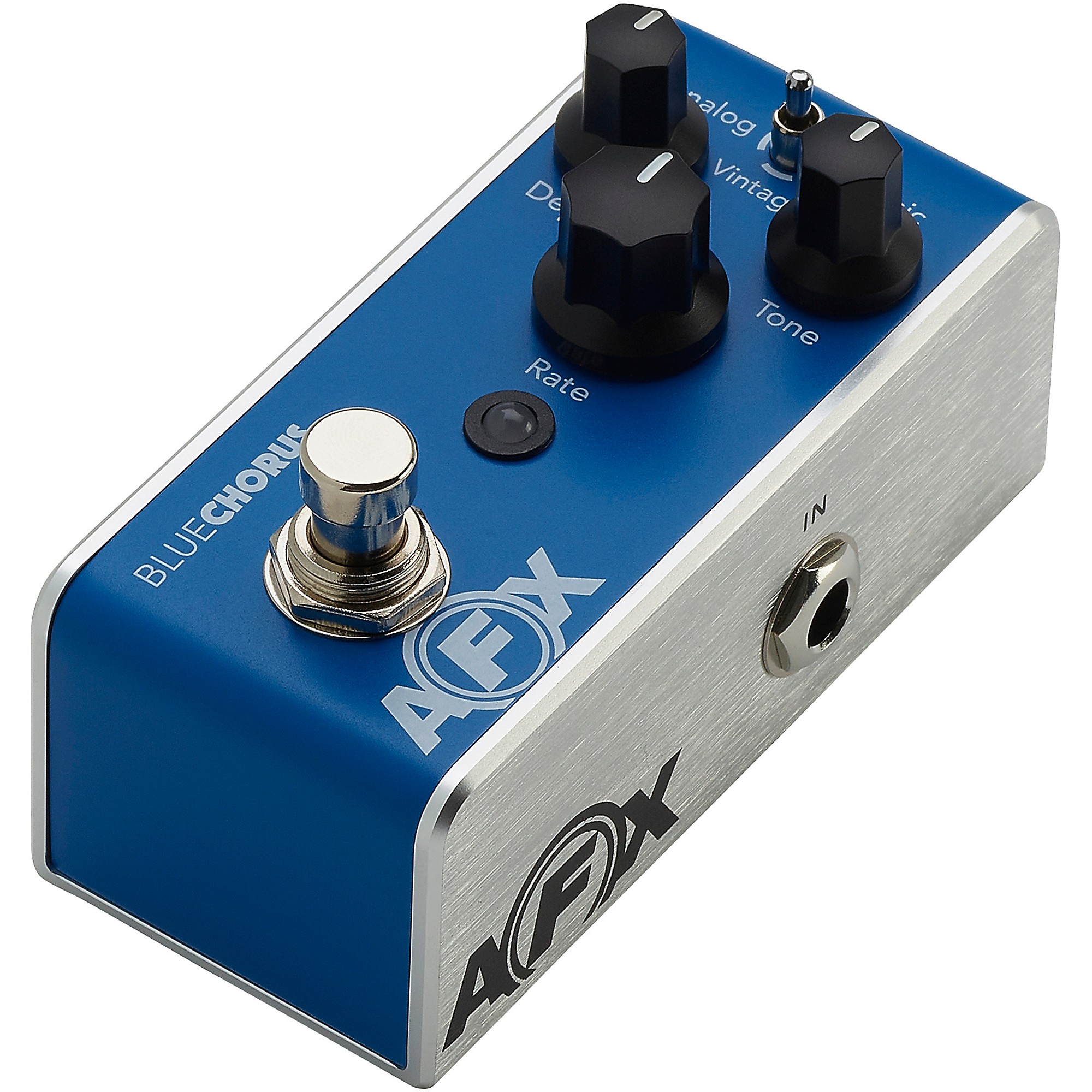 ギター Fishman AFX Chorus Guitar Effects Pedal Fishman AFX BlueChorus Mini Chorus Effects Pedal Dark Blue