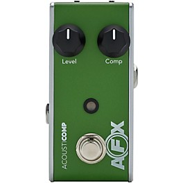 Fishman AFX AcoustiComp Mini Compressor Effects Pedal Green