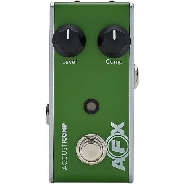 Fishman AFX AcoustiComp Mini Compressor Effects Pedal Green | Guitar Center