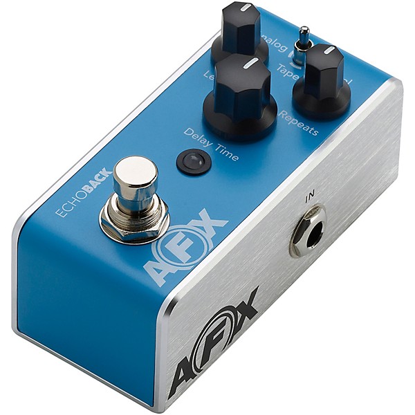 Fishman AFX EchoBack Mini Delay Effects Pedal Light Blue