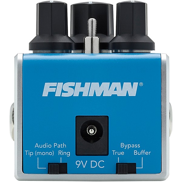 Fishman AFX EchoBack Mini Delay Effects Pedal Light Blue