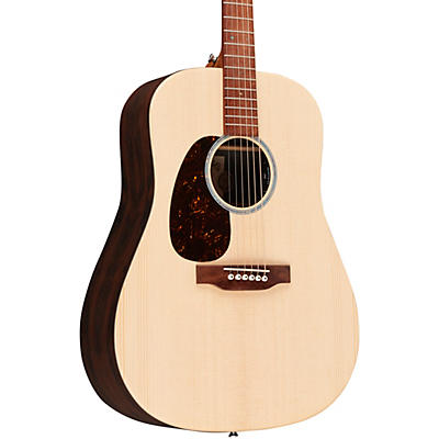 Martin Dx2e Rosewood Left-Handed Dreadnought Acoustic-Electric Guitar Natural for sale