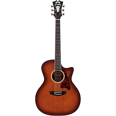 D'angelico Premier Gramercy Acoustic-Electric Guitar Caramel Burst for sale
