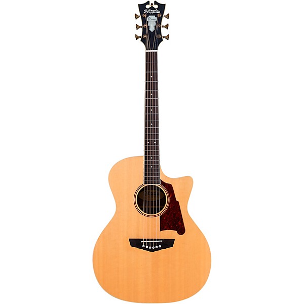 D'Angelico Premier Gramercy Acoustic-Electric Guitar Natural