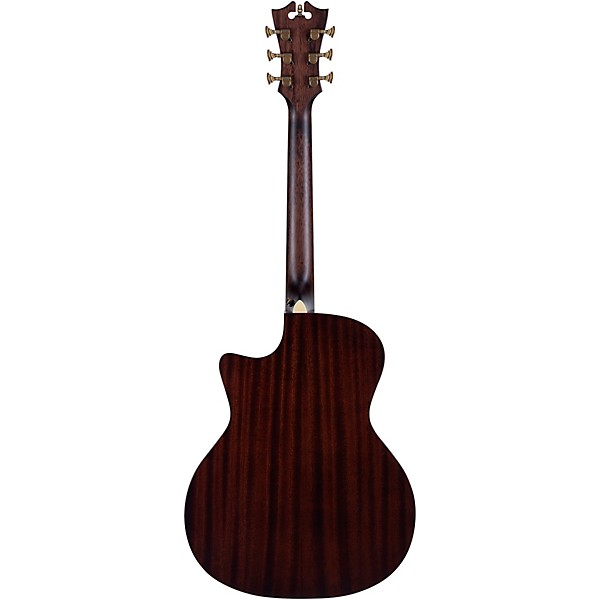 D'Angelico Premier Gramercy Acoustic-Electric Guitar Aged Burst