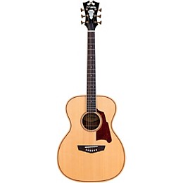 D'Angelico Premier Tammany Acoustic-Electric Guitar Natural