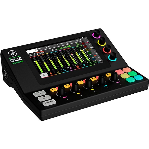 Mackie DLZ Creator XS Compact Adaptive Digital Mixer for Podcasting and Streaming