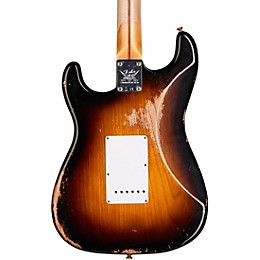 Fender Custom Shop 70th Anniversary 1954 Stratocaster Heavy Relic Limited Edition Electric Guitar Wide Fade 2-Color Sunburst