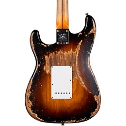 Fender Custom Shop 70th Anniversary 1954 Stratocaster Super Heavy Relic Limited Edition Electric Guitar Wide Fade 2-Color Sunburst