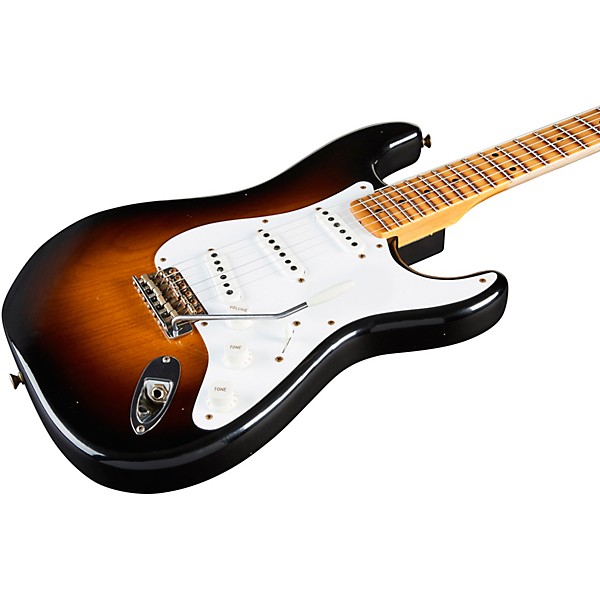 Fender Custom Shop 70th Anniversary 1954 Stratocaster Journeyman Relic Limited-Edition Electric Guitar Wide Fade 2-Color S...