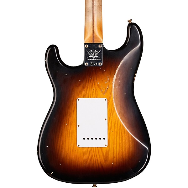 Fender Custom Shop 70th Anniversary 1954 Stratocaster Relic Limited-Edition Electric Guitar Wide Fade 2-Color Sunburst