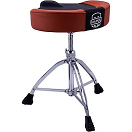 Mapex Leatherette Breathable Saddle Throne Brown Mapex Leatherette Breathable Saddle Throne Brown