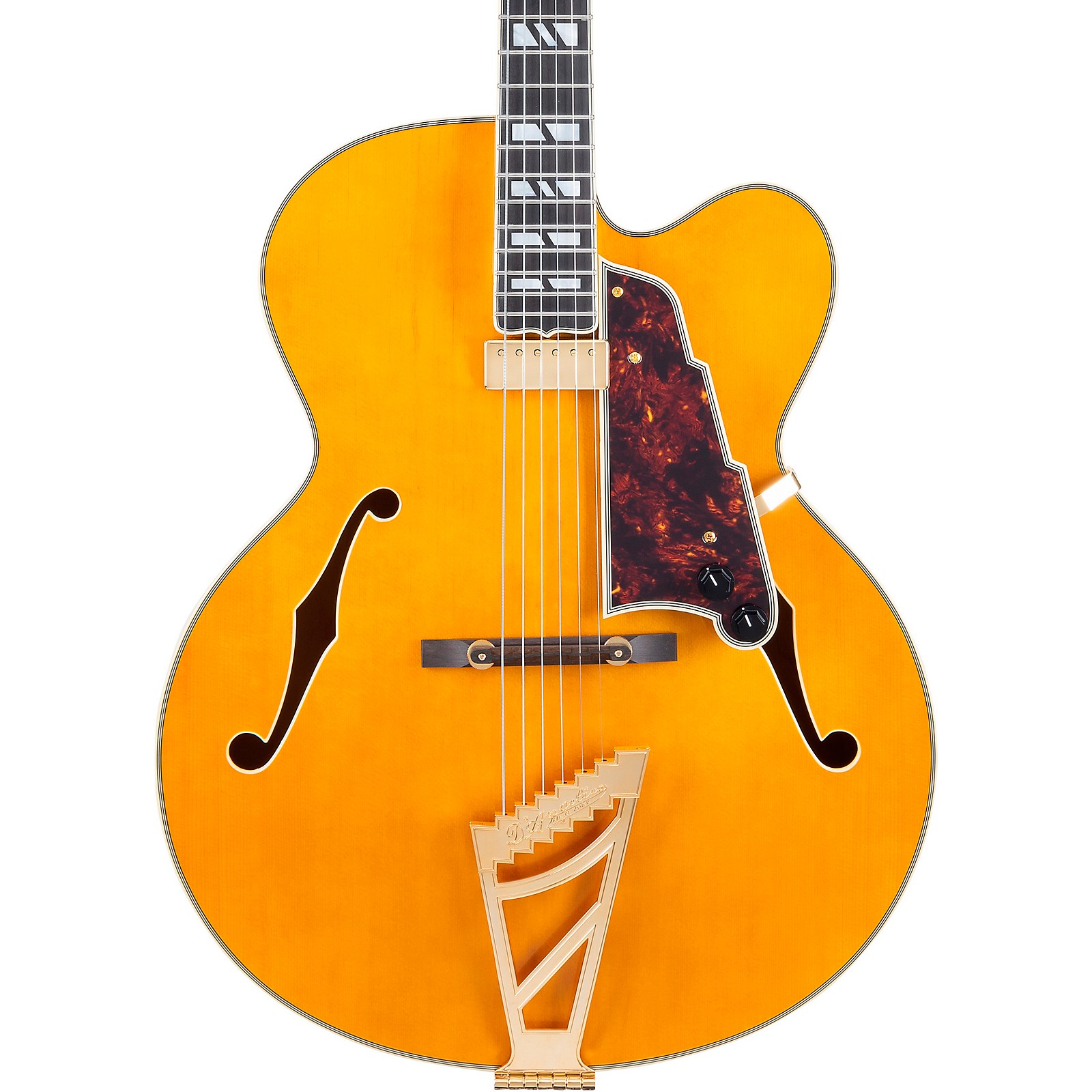 D'Angelico Excel EXL-1 Hollowbody Electric Guitar Amber | Guitar Center