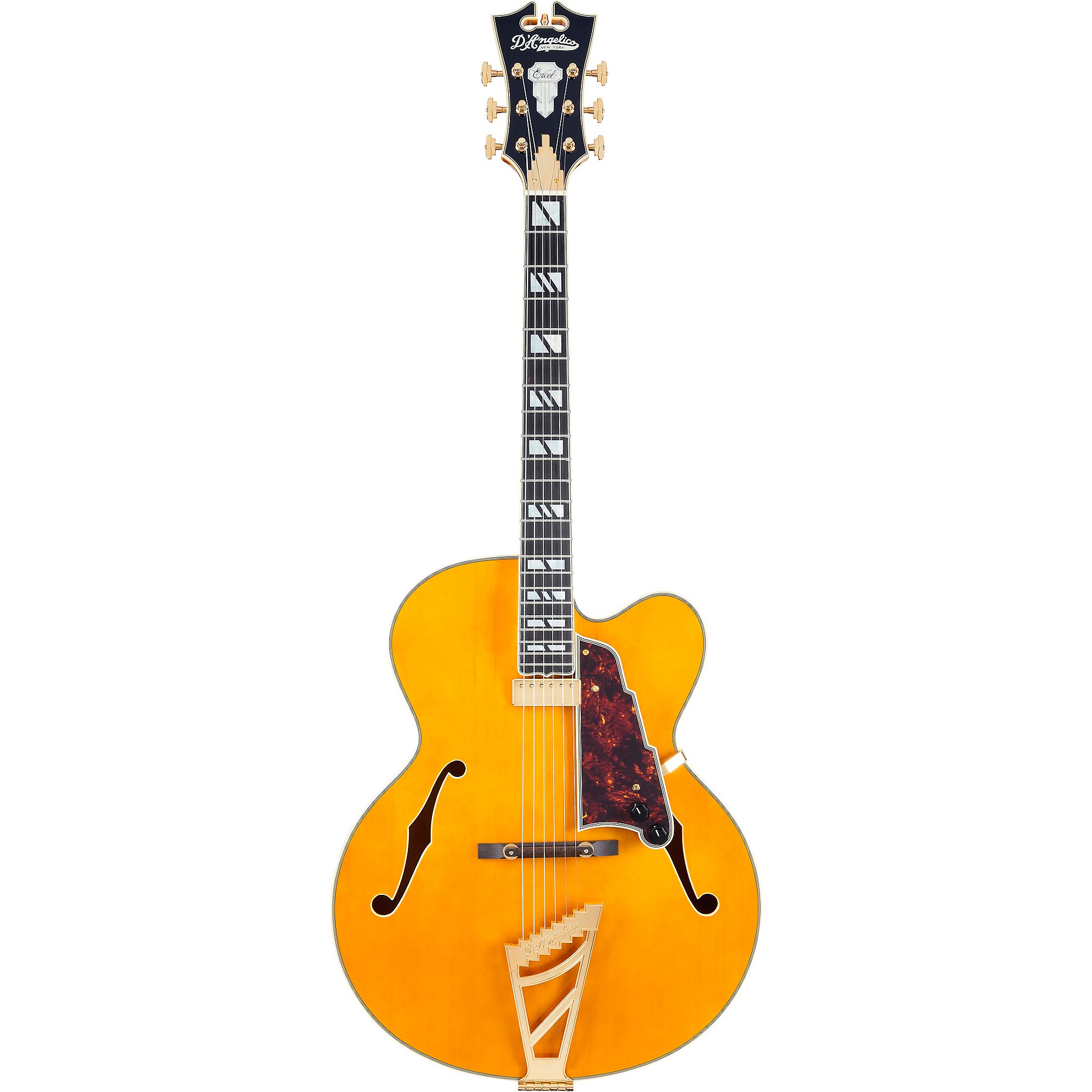 D'Angelico Excel EXL-1 Hollowbody Electric Guitar Amber | Guitar