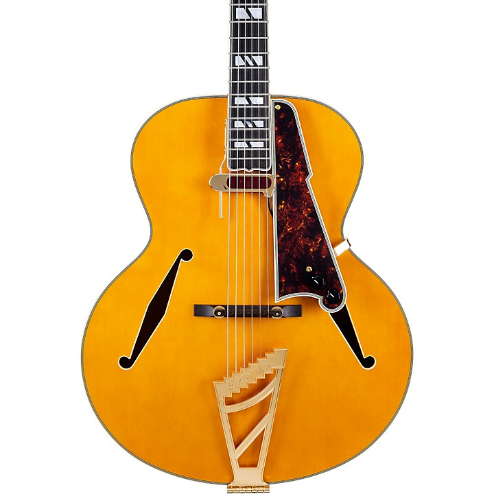 D'Angelico Excel Style B Archtop Electric Guitar Amber | Guitar Center