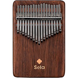 Sela 17 Note Solid Kalimba Black Walnut