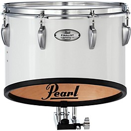 Pearl Finalist Single 14" Tenor Drum With Mounts 14 x 13 in. Pure White