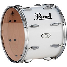 Pearl Finalist Traditional 15" Tenor Drum 15 x 12 in. Pure White