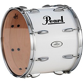 Pearl Finalist Traditional 15" Tenor Drum 15 x 12 in. Pure White