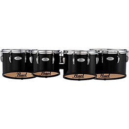 Pearl Finalist FMTB0234 Marching Tenor Set 10... Pearl Finalist FMTB0234 Marching Tenor Set 10, 12, 13, 14 in. Midnight Black