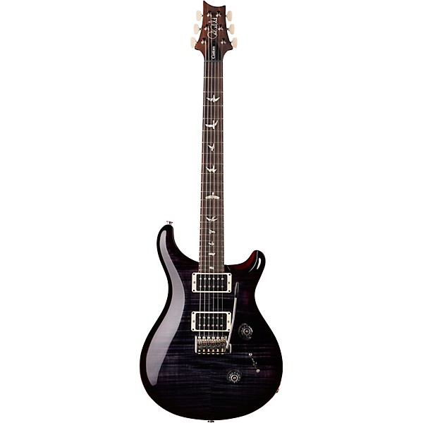 PRS Custom 24 Electric Guitar Dark Purple Smokewrap Burst